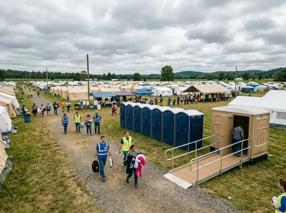 disaster-relief-camp-restrooms-010 — frequently asked questions, Dumpster & Portable Bathrooms Rental in Coleytown, CT
